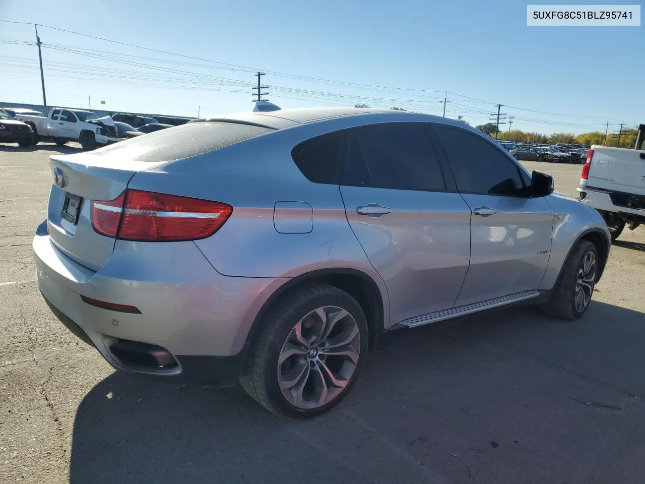 2011 BMW X6 xDrive50I VIN: 5UXFG8C51BLZ95741 Lot: 76528134