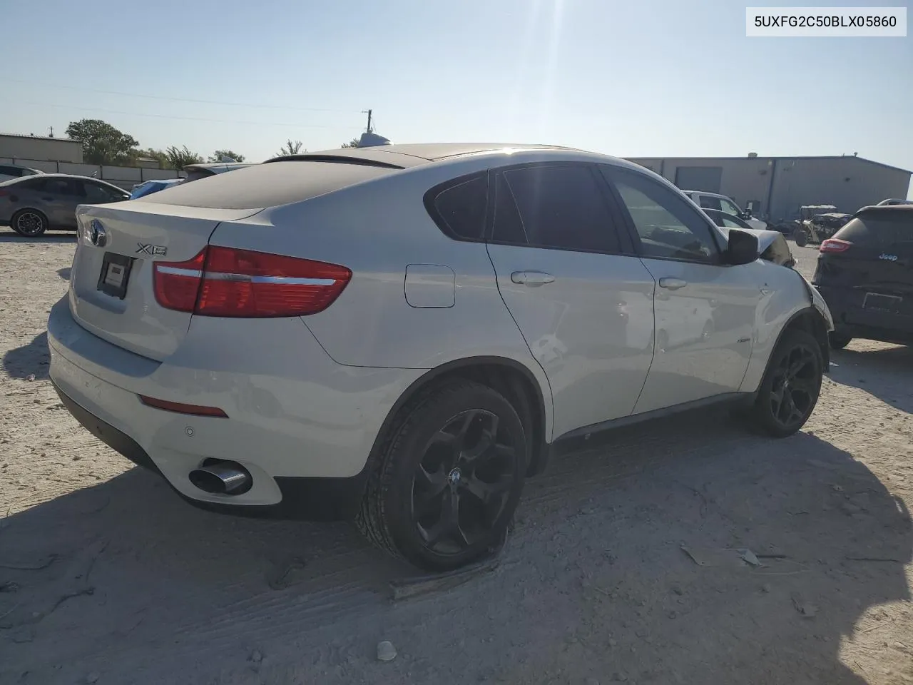 2011 BMW X6 xDrive35I VIN: 5UXFG2C50BLX05860 Lot: 77030064