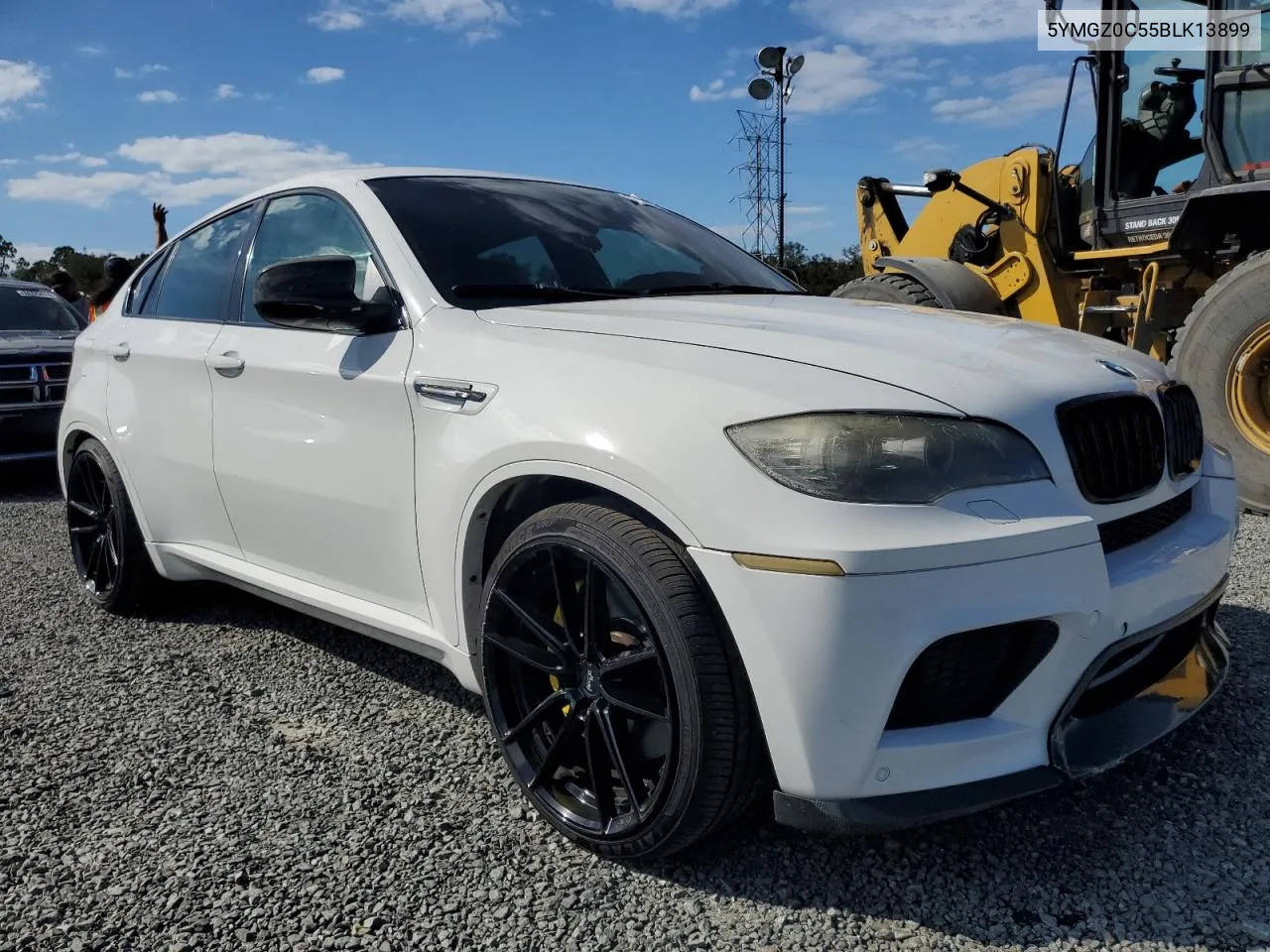 2011 BMW X6 M VIN: 5YMGZ0C55BLK13899 Lot: 77141774