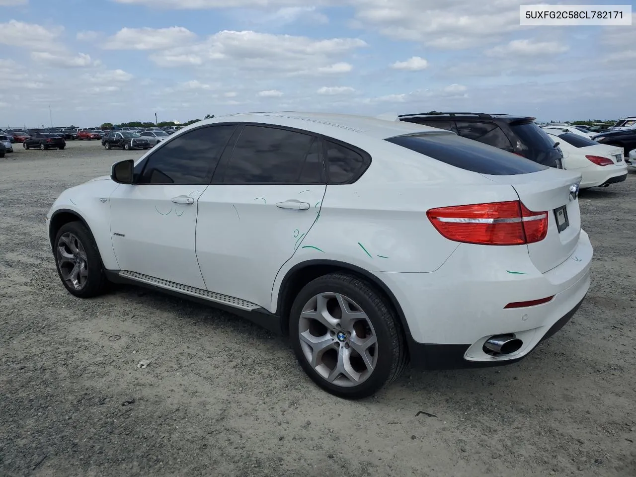 2012 BMW X6 xDrive35I VIN: 5UXFG2C58CL782171 Lot: 50733294