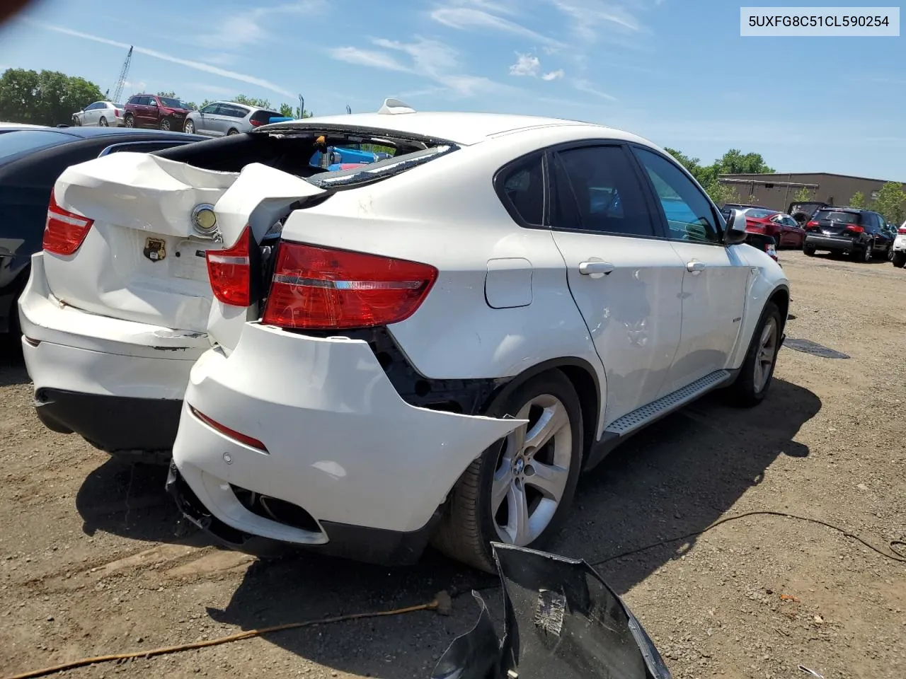 5UXFG8C51CL590254 2012 BMW X6 xDrive50I