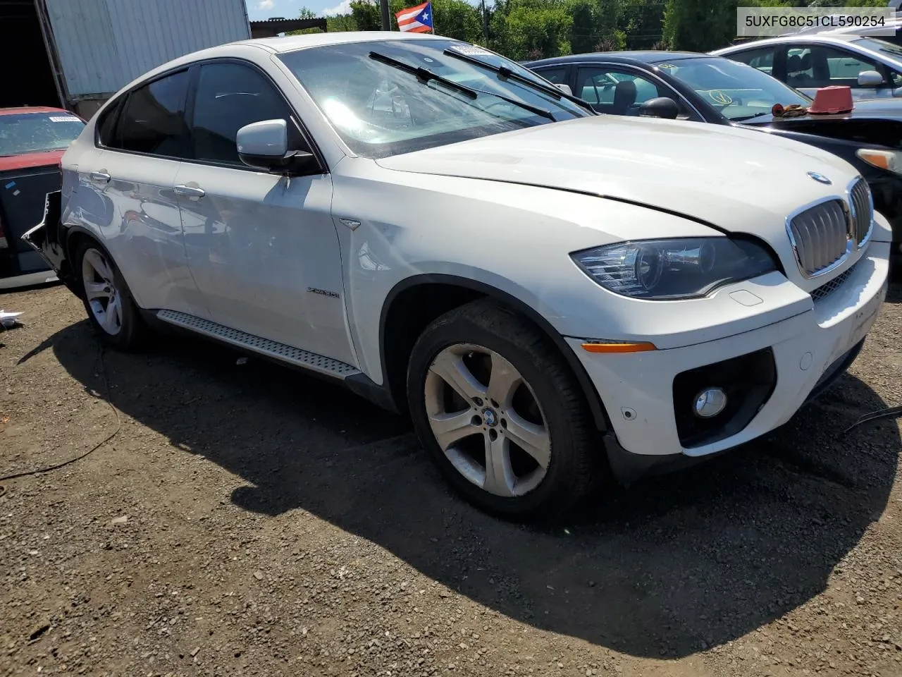 5UXFG8C51CL590254 2012 BMW X6 xDrive50I