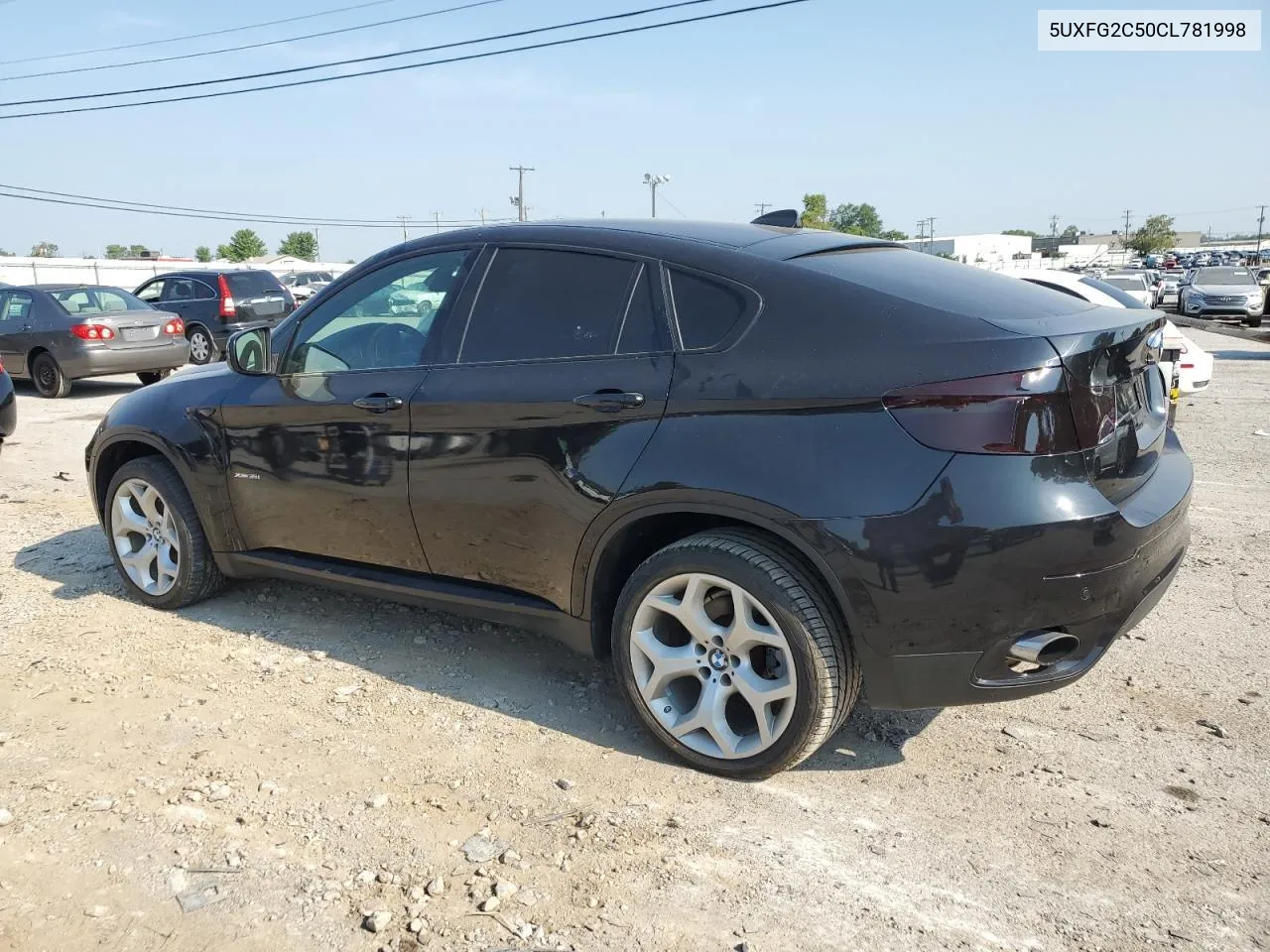 2012 BMW X6 xDrive35I VIN: 5UXFG2C50CL781998 Lot: 69636944