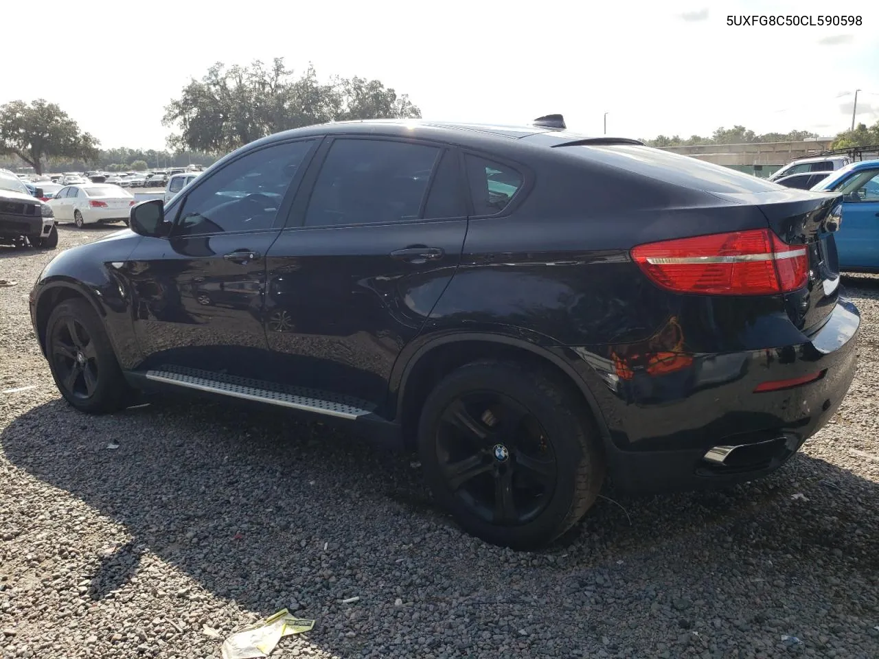 2012 BMW X6 xDrive50I VIN: 5UXFG8C50CL590598 Lot: 71763164