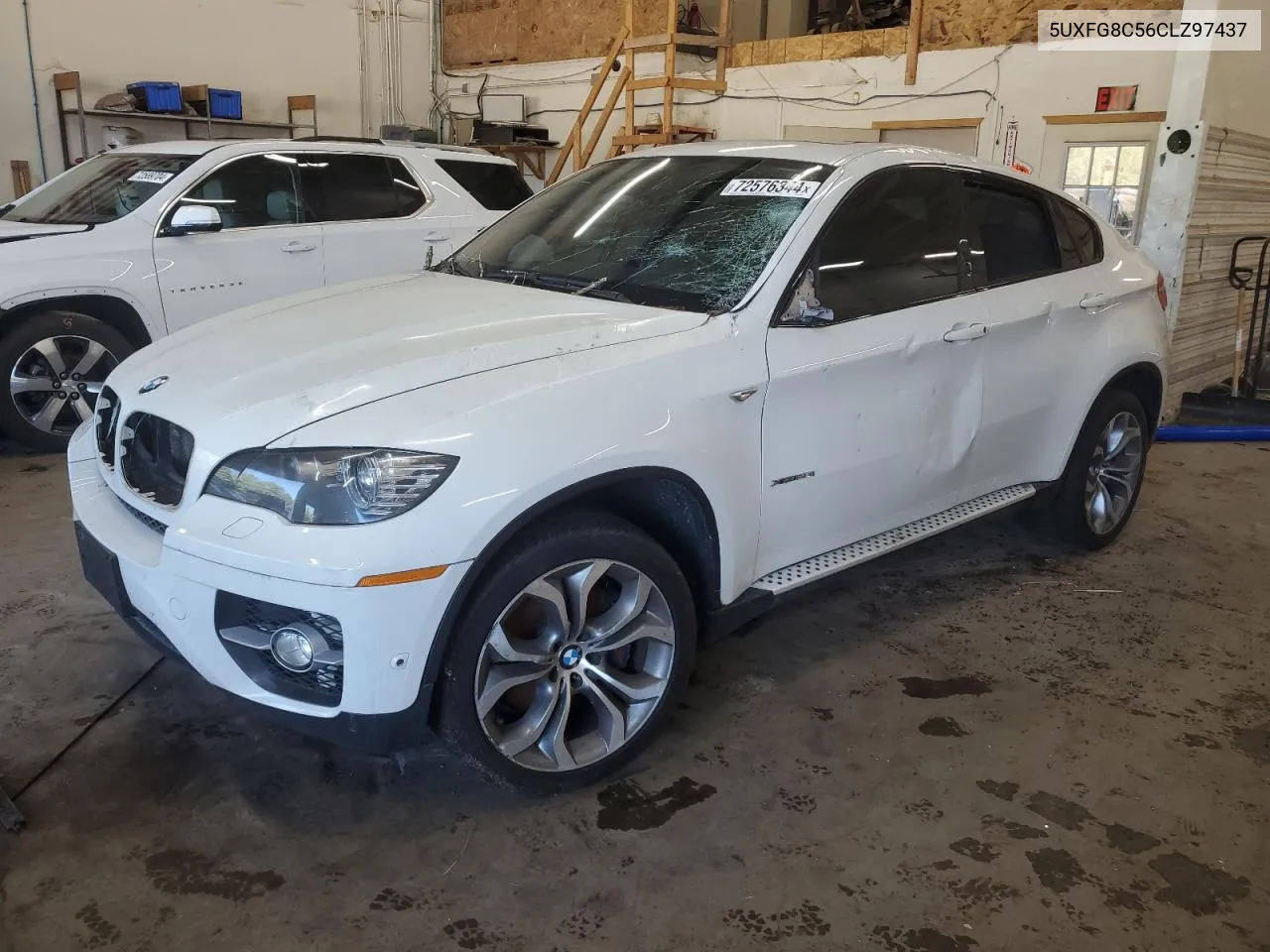 2012 BMW X6 xDrive50I VIN: 5UXFG8C56CLZ97437 Lot: 72576344