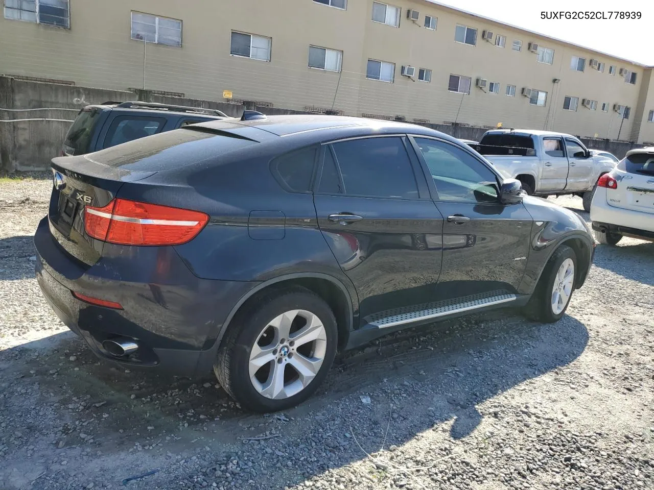 2012 BMW X6 xDrive35I VIN: 5UXFG2C52CL778939 Lot: 74192874