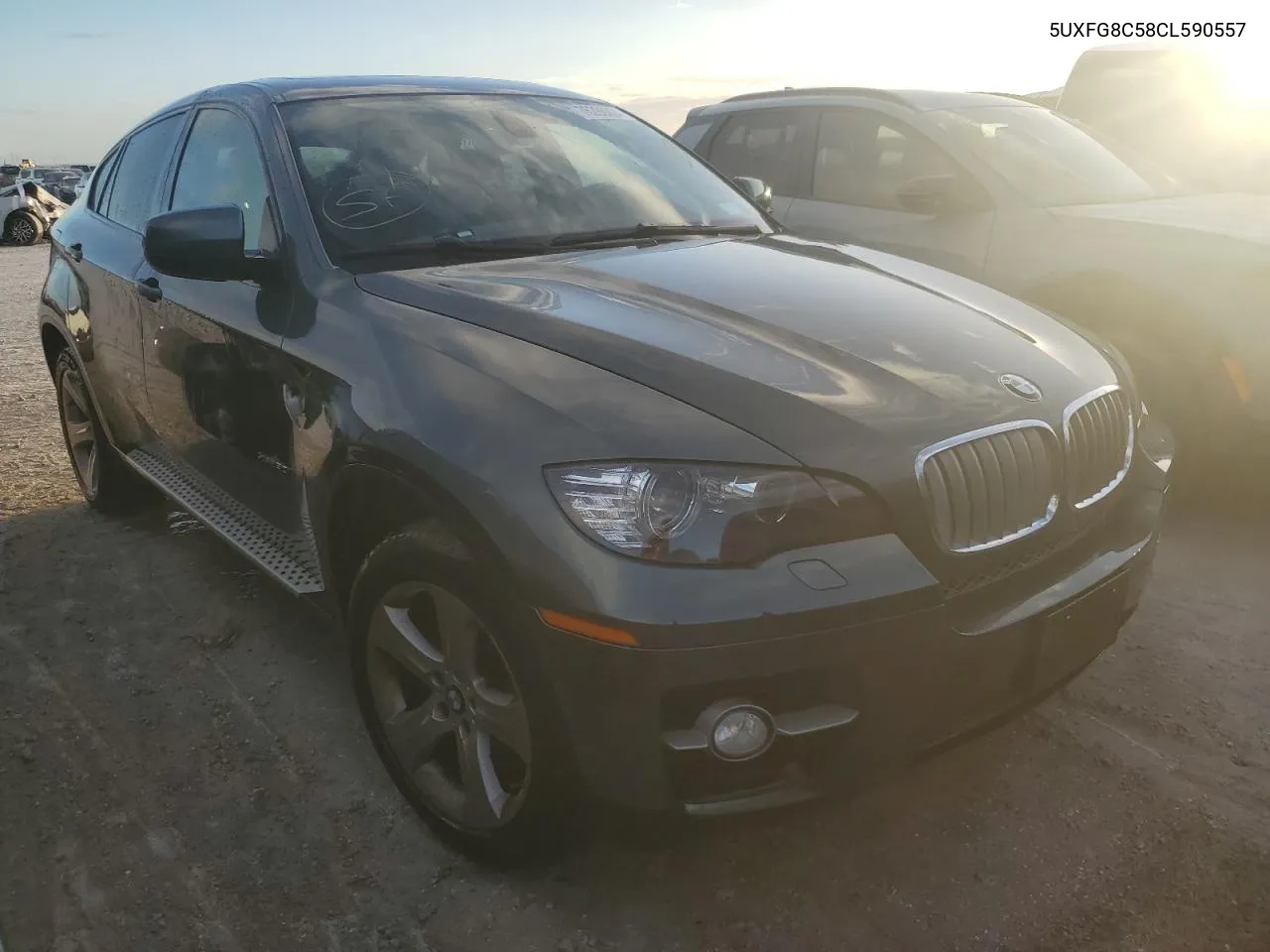 2012 BMW X6 xDrive50I VIN: 5UXFG8C58CL590557 Lot: 76286824