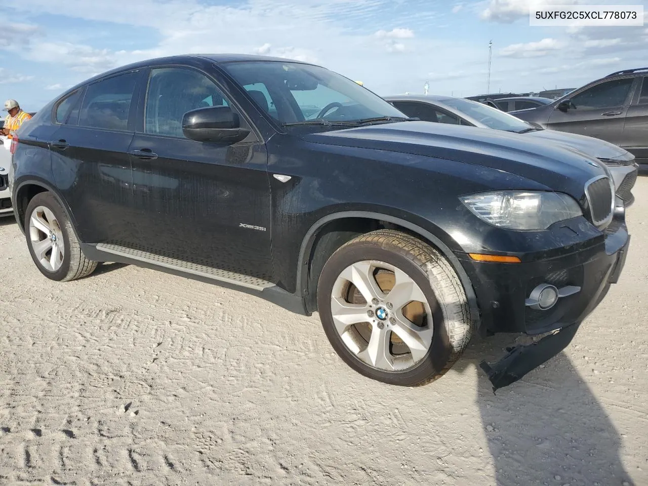 2012 BMW X6 xDrive35I VIN: 5UXFG2C5XCL778073 Lot: 76337704