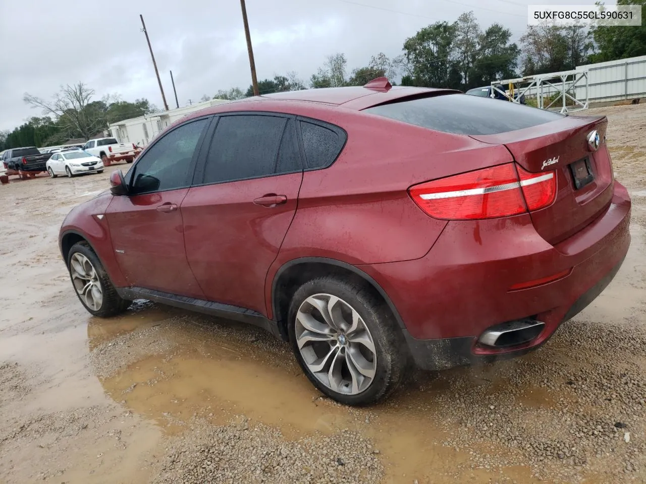 2012 BMW X6 xDrive50I VIN: 5UXFG8C55CL590631 Lot: 79686954