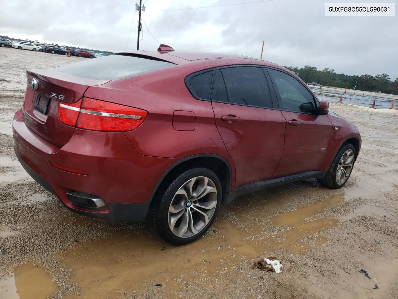 2012 BMW X6 xDrive50I VIN: 5UXFG8C55CL590631 Lot: 79686954