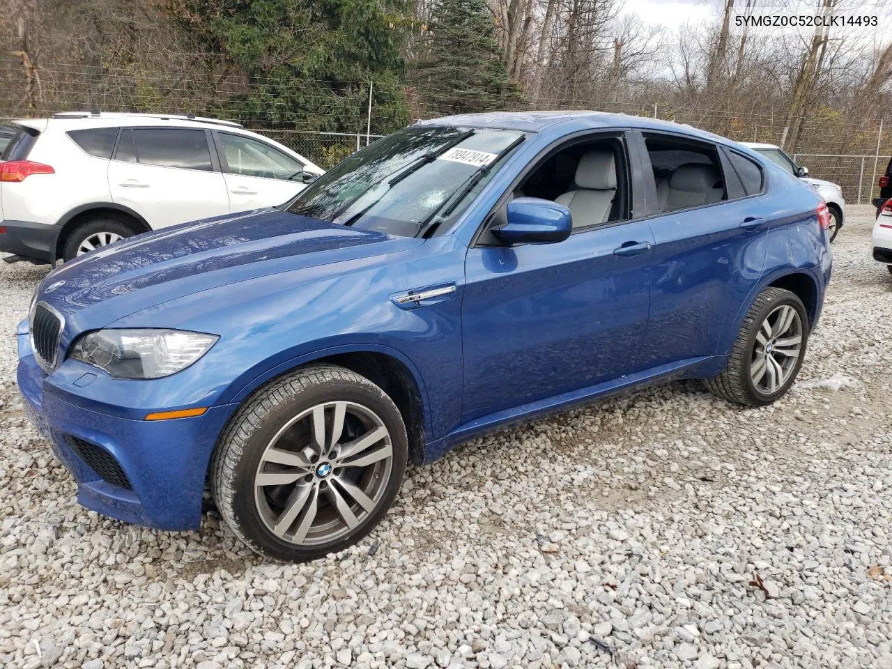 2012 BMW X6 M VIN: 5YMGZ0C52CLK14493 Lot: 79947914