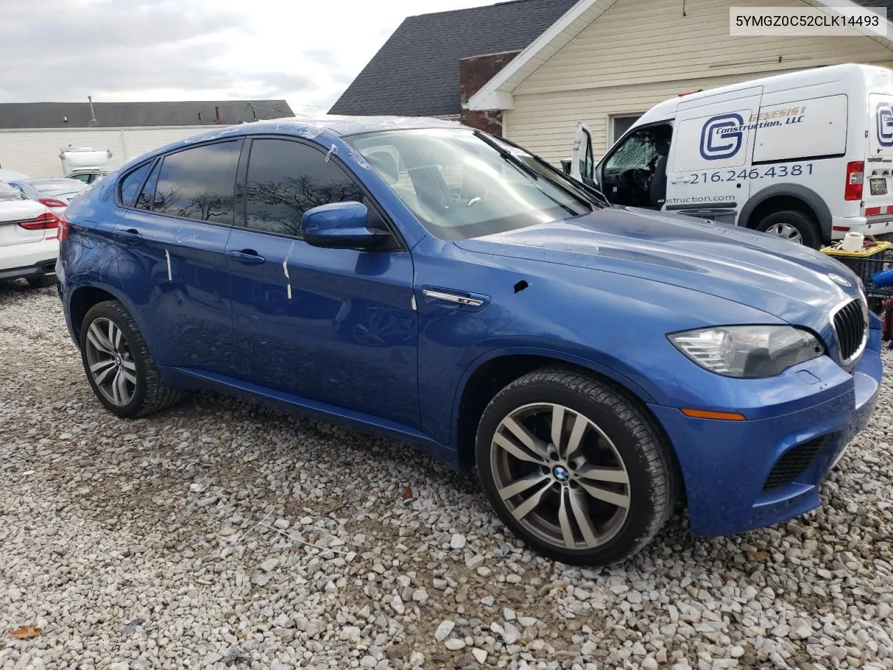 2012 BMW X6 M VIN: 5YMGZ0C52CLK14493 Lot: 79947914