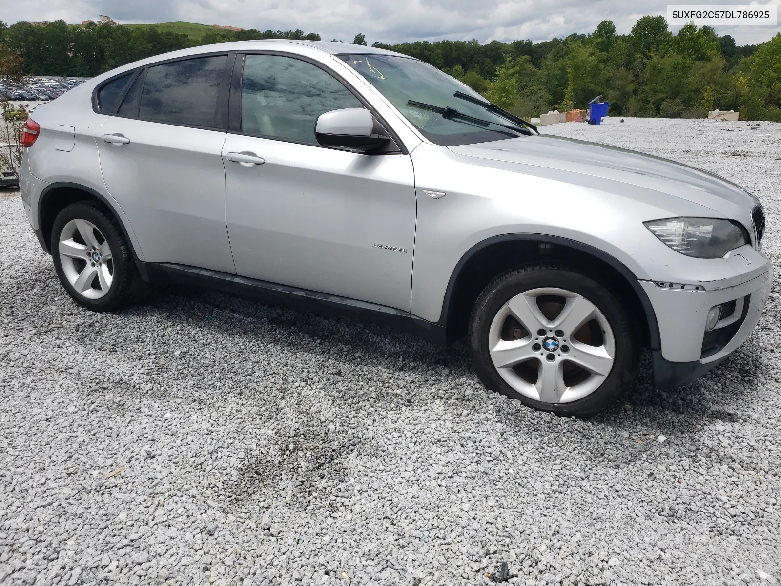 2013 BMW X6 xDrive35I VIN: 5UXFG2C57DL786925 Lot: 63363744