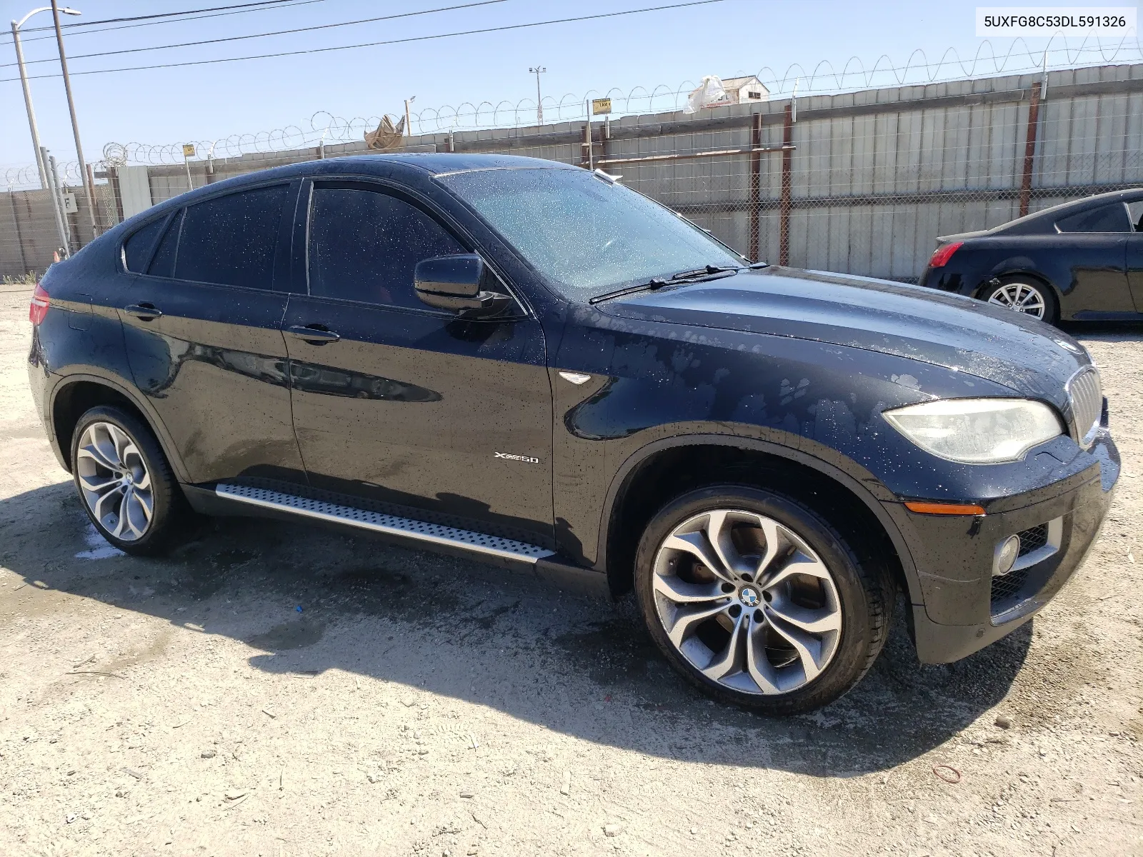 2013 BMW X6 xDrive50I VIN: 5UXFG8C53DL591326 Lot: 67982234