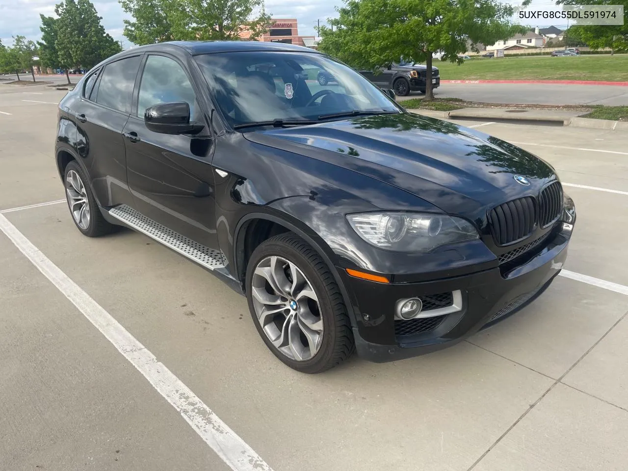 2013 BMW X6 xDrive50I VIN: 5UXFG8C55DL591974 Lot: 70721804