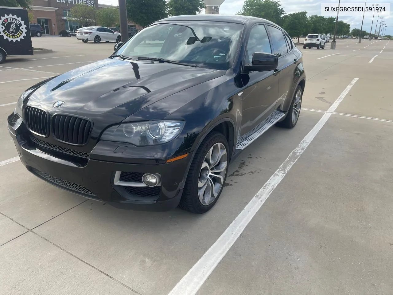 2013 BMW X6 xDrive50I VIN: 5UXFG8C55DL591974 Lot: 70721804