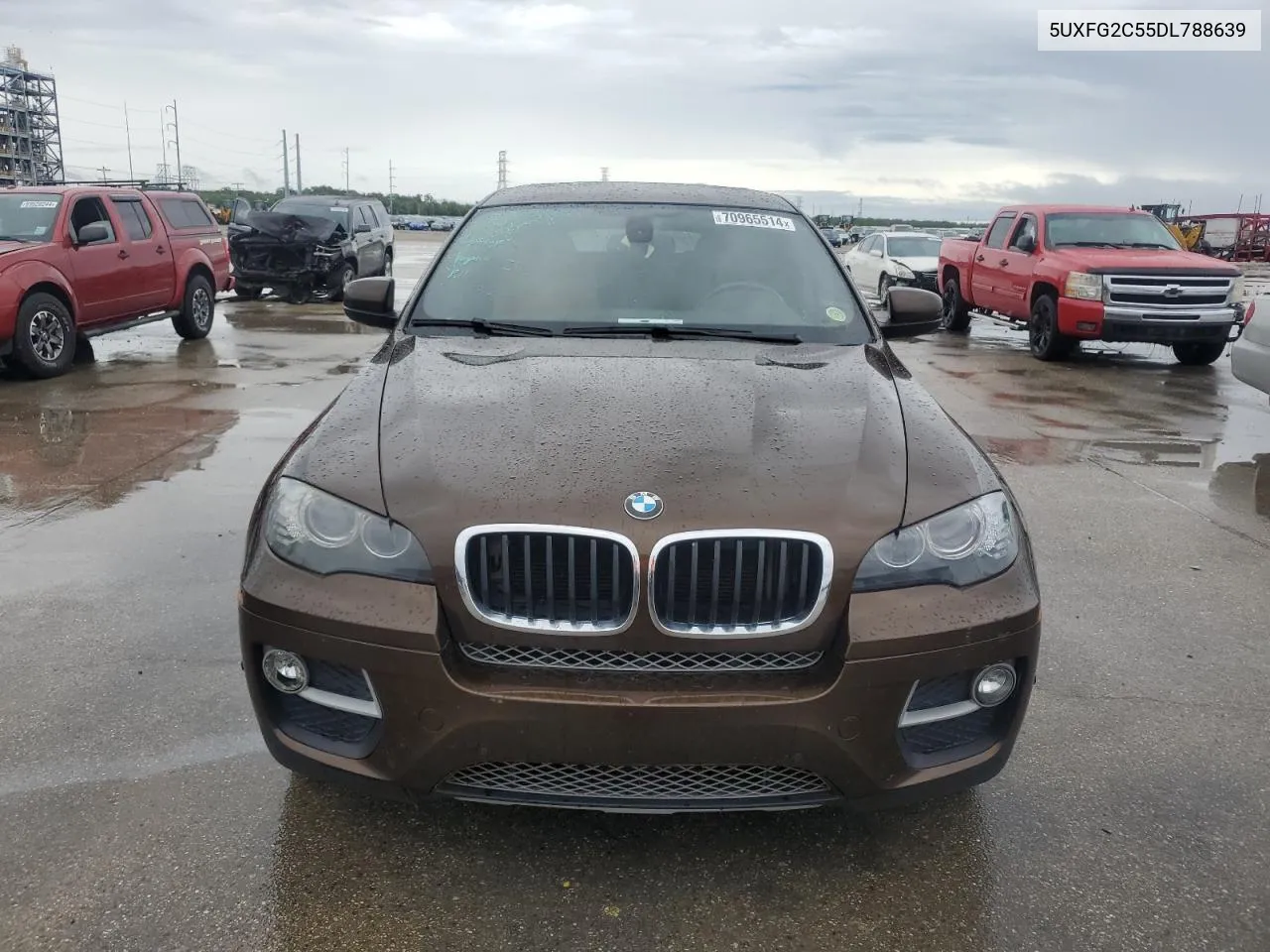 2013 BMW X6 xDrive35I VIN: 5UXFG2C55DL788639 Lot: 70965514