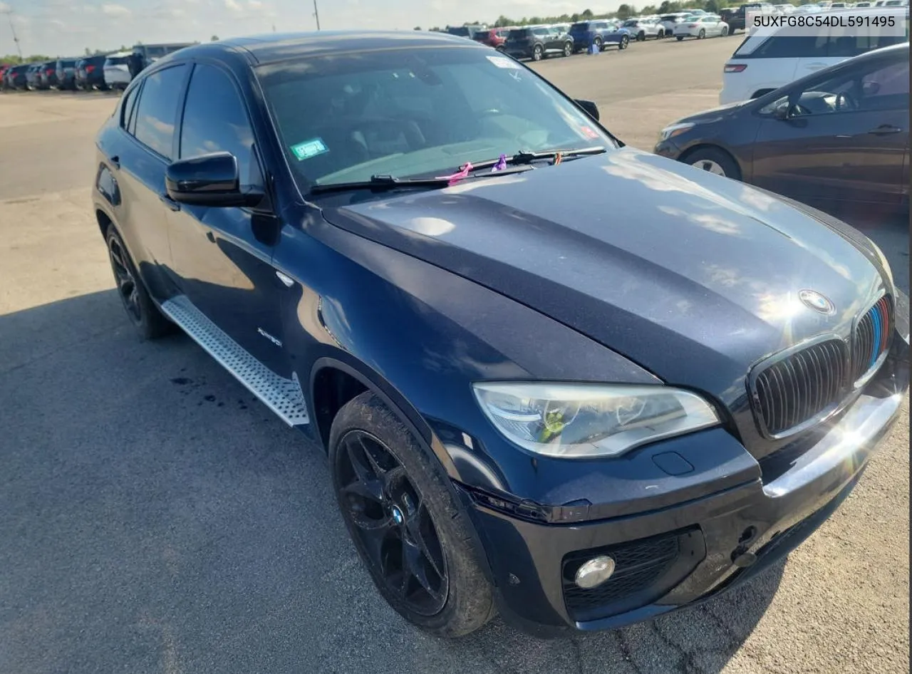 2013 BMW X6 xDrive50I VIN: 5UXFG8C54DL591495 Lot: 71323414