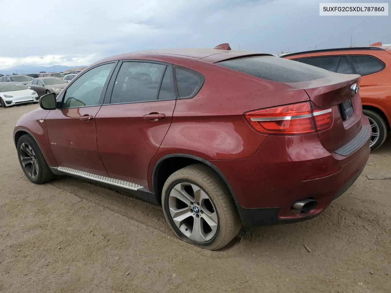 2013 BMW X6 xDrive35I VIN: 5UXFG2C5XDL787860 Lot: 71894654