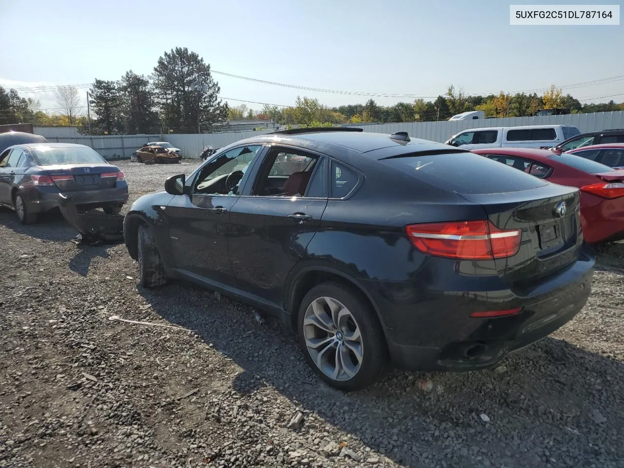 2013 BMW X6 xDrive35I VIN: 5UXFG2C51DL787164 Lot: 74869524