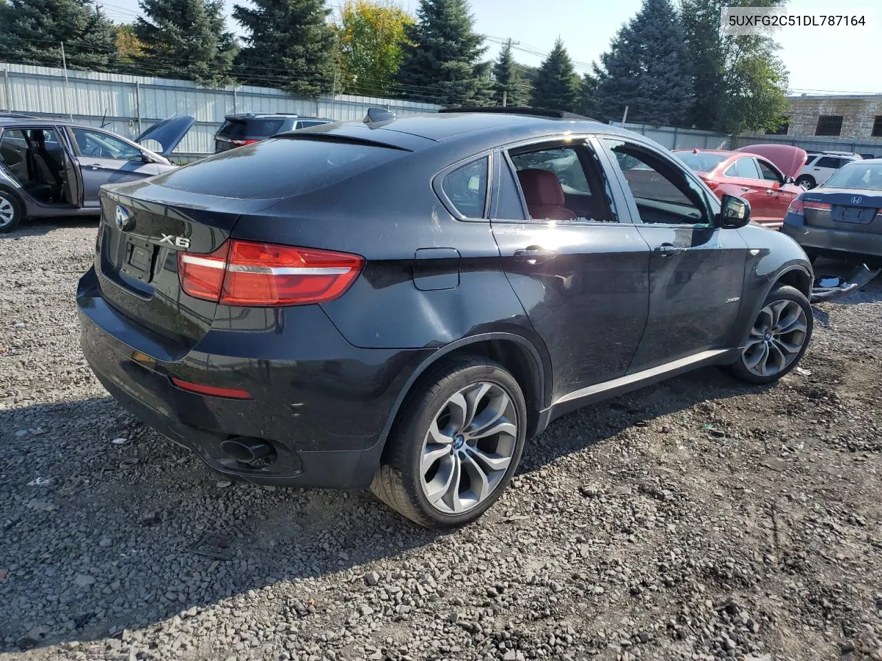 2013 BMW X6 xDrive35I VIN: 5UXFG2C51DL787164 Lot: 74869524