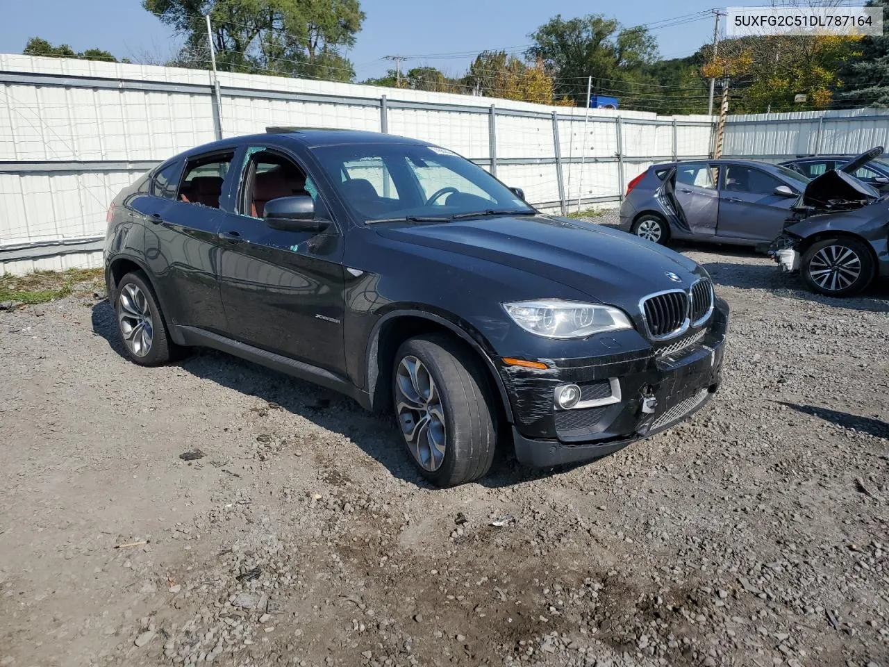 2013 BMW X6 xDrive35I VIN: 5UXFG2C51DL787164 Lot: 74869524