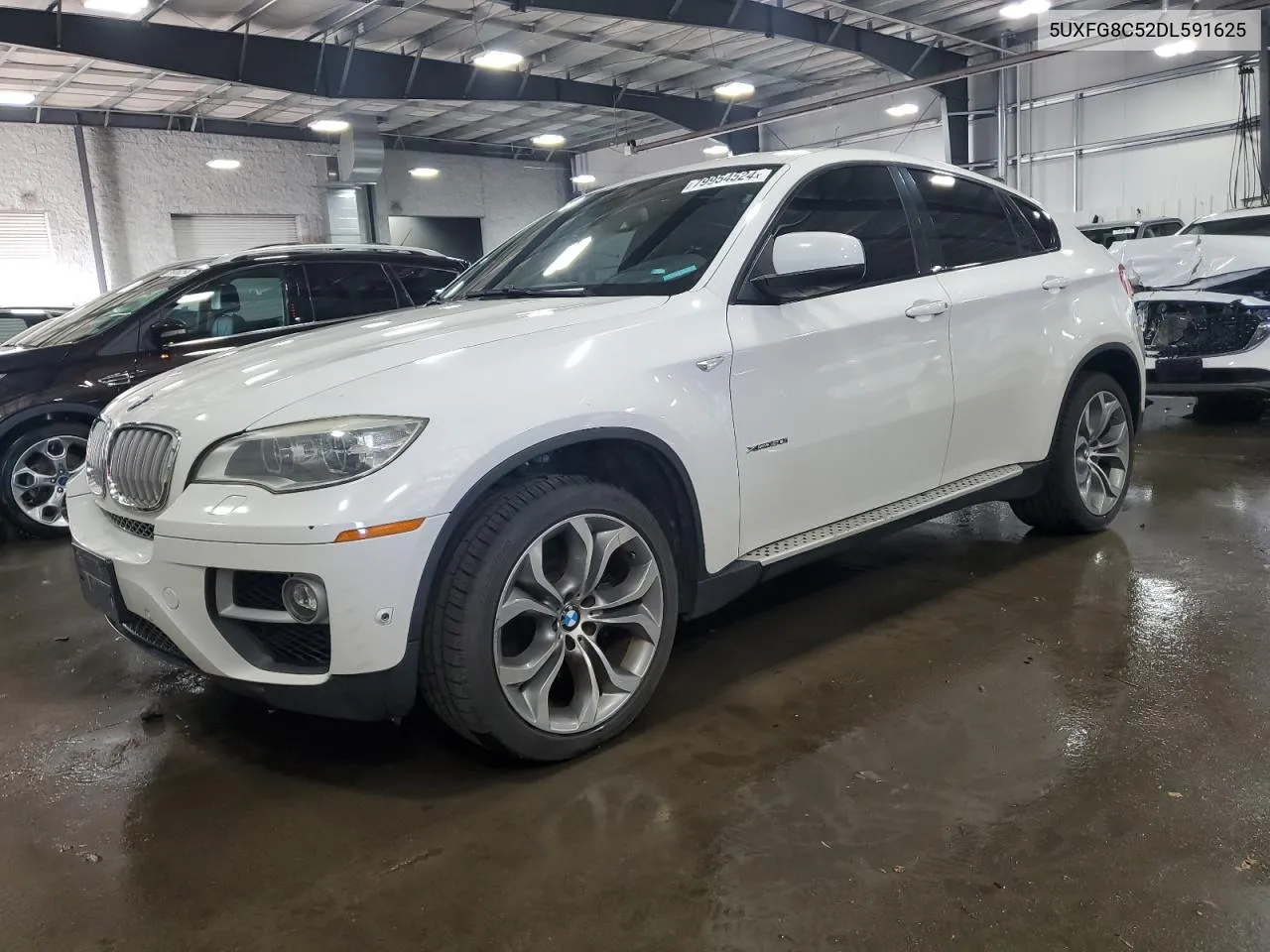 2013 BMW X6 xDrive50I VIN: 5UXFG8C52DL591625 Lot: 79954524