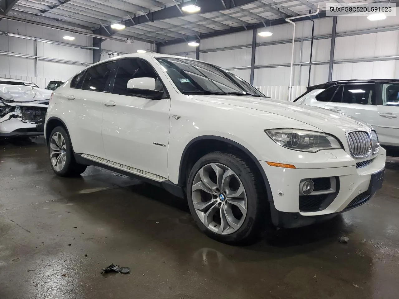 2013 BMW X6 xDrive50I VIN: 5UXFG8C52DL591625 Lot: 79954524