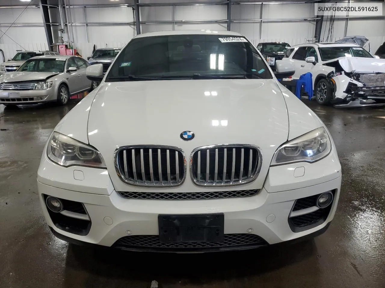 2013 BMW X6 xDrive50I VIN: 5UXFG8C52DL591625 Lot: 79954524