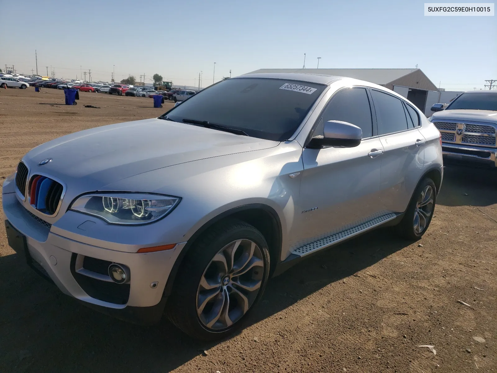 2014 BMW X6 xDrive35I VIN: 5UXFG2C59E0H10015 Lot: 65257344