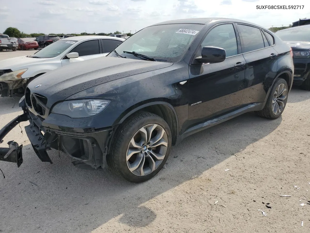 5UXFG8C5XEL592717 2014 BMW X6 xDrive50I