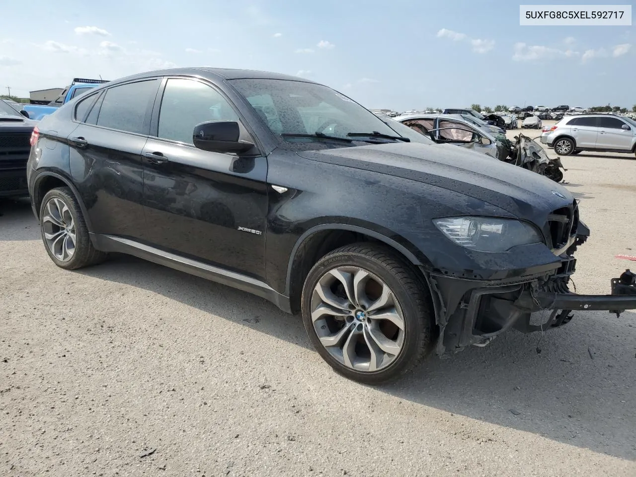 2014 BMW X6 xDrive50I VIN: 5UXFG8C5XEL592717 Lot: 68842474