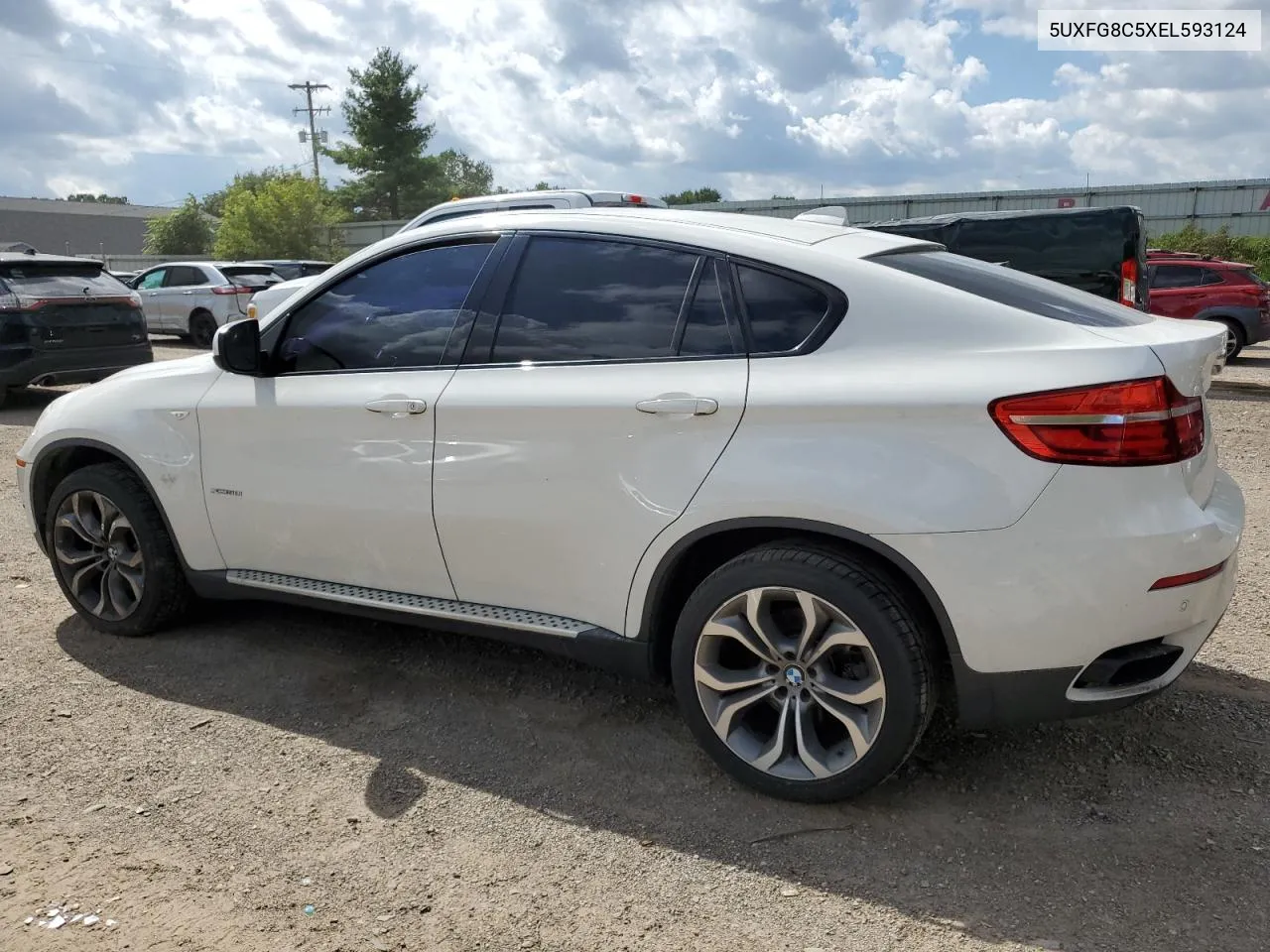 2014 BMW X6 xDrive50I VIN: 5UXFG8C5XEL593124 Lot: 70207624