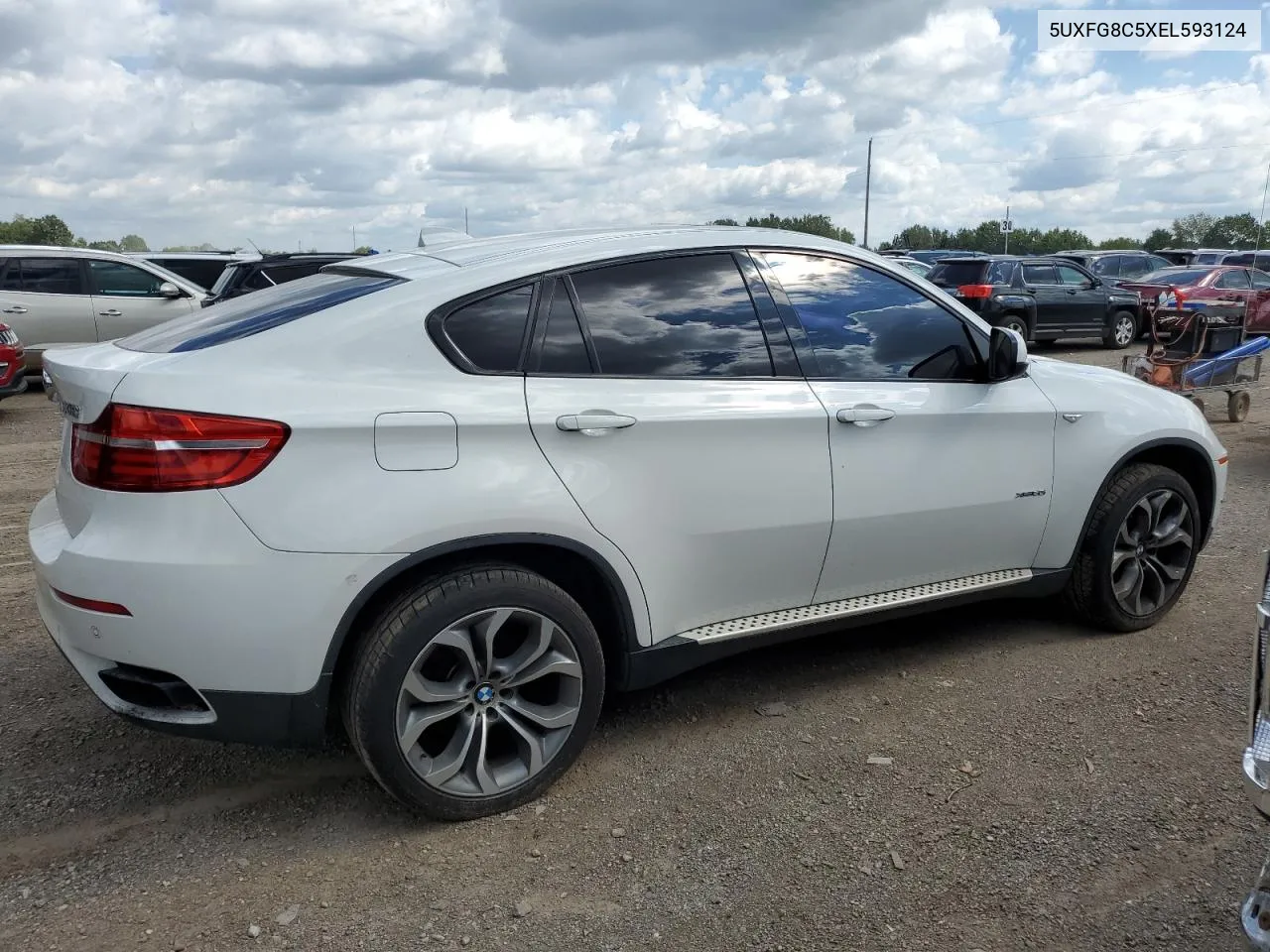 2014 BMW X6 xDrive50I VIN: 5UXFG8C5XEL593124 Lot: 70207624