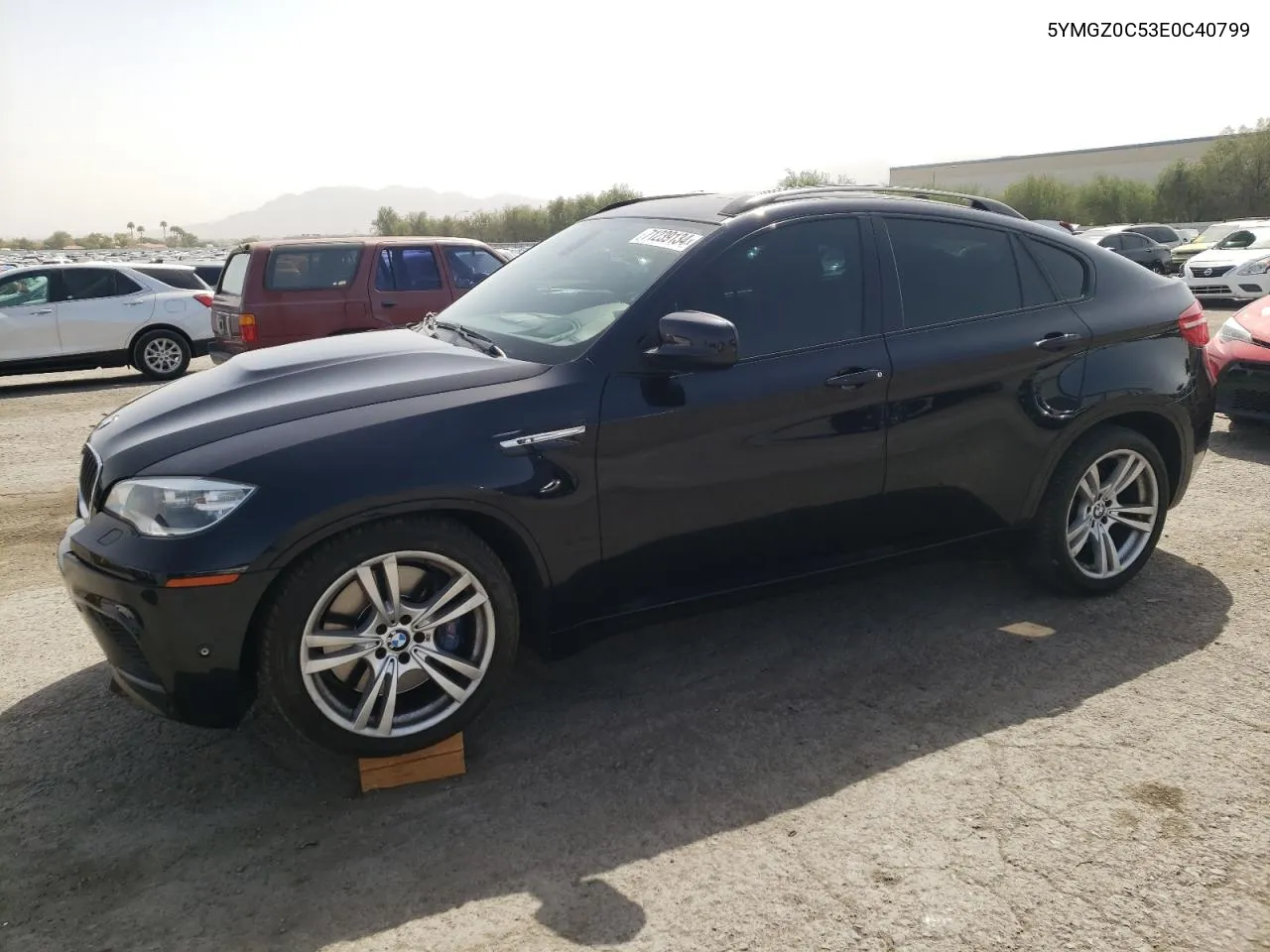 5YMGZ0C53E0C40799 2014 BMW X6 M