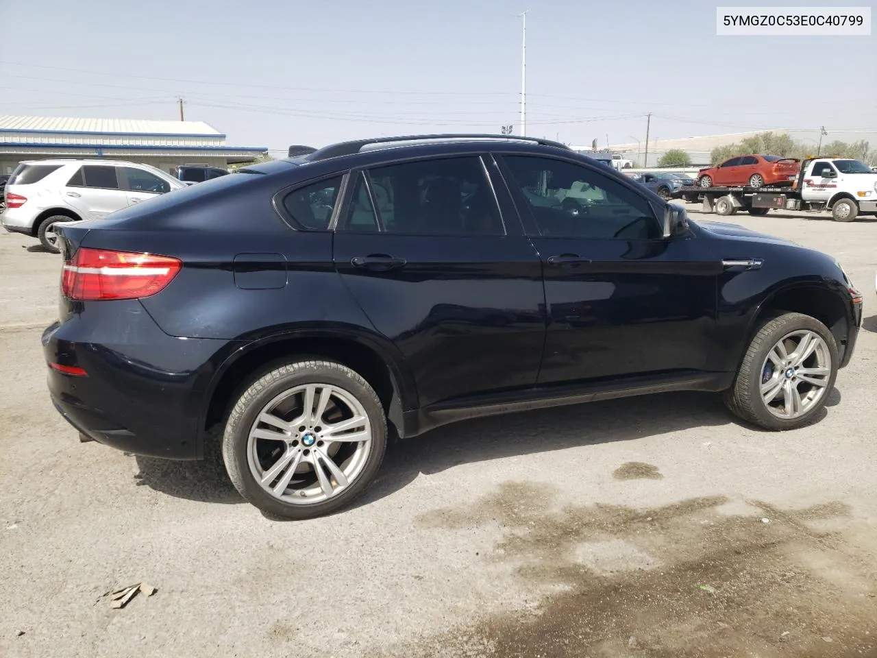 5YMGZ0C53E0C40799 2014 BMW X6 M