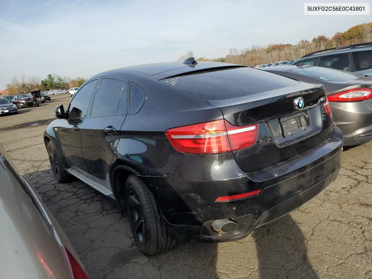 2014 BMW X6 xDrive35I VIN: 5UXFG2C56E0C43801 Lot: 77462084