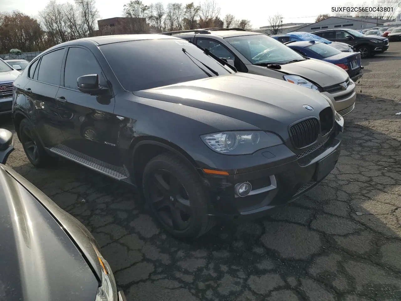 2014 BMW X6 xDrive35I VIN: 5UXFG2C56E0C43801 Lot: 77462084