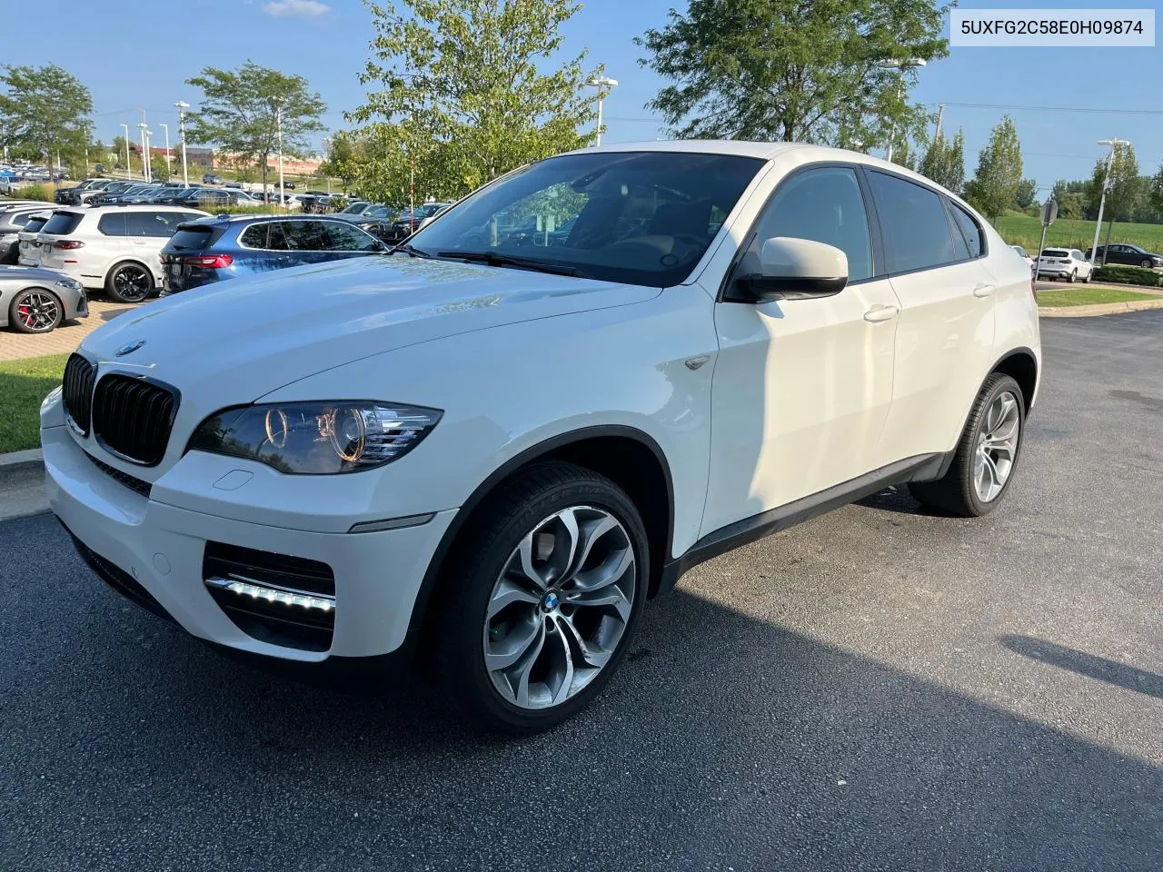 2014 BMW X6 xDrive35I VIN: 5UXFG2C58E0H09874 Lot: 78352604