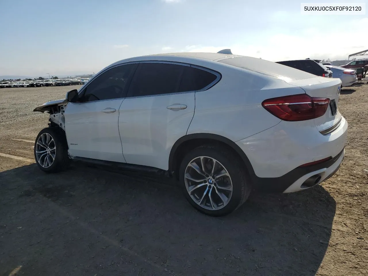 2015 BMW X6 Sdrive35I VIN: 5UXKU0C5XF0F92120 Lot: 58244044