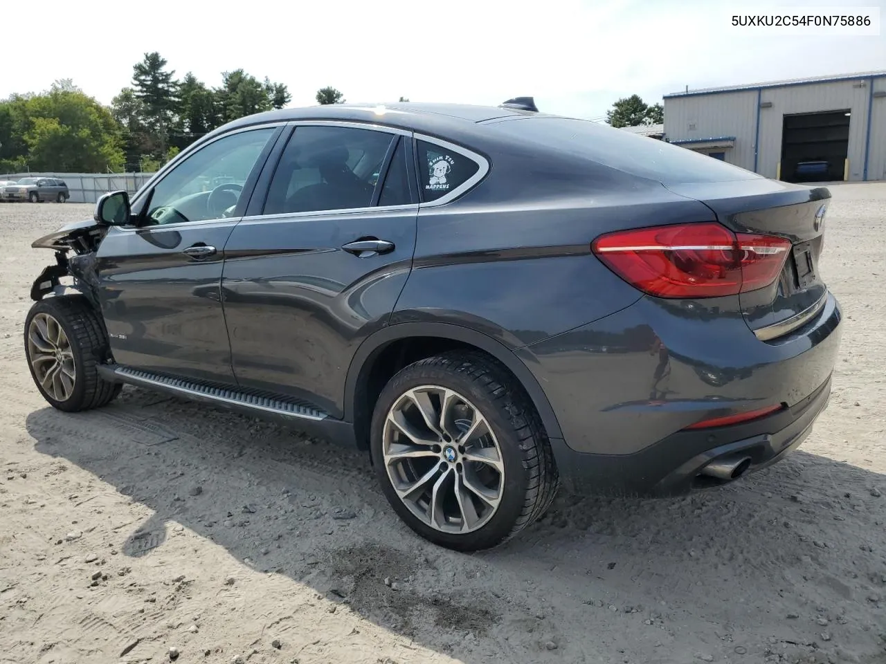 2015 BMW X6 xDrive35I VIN: 5UXKU2C54F0N75886 Lot: 68142444