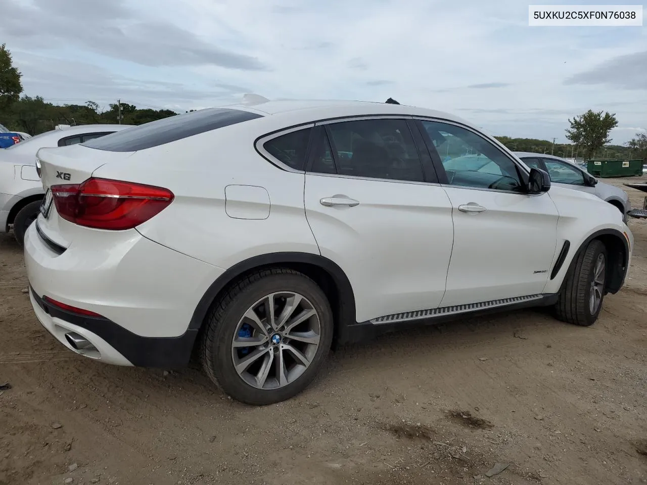 5UXKU2C5XF0N76038 2015 BMW X6 xDrive35I