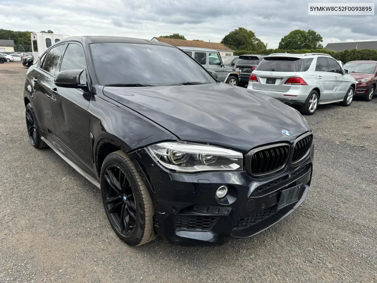 5YMKW8C52F0G93895 2015 BMW X6 M