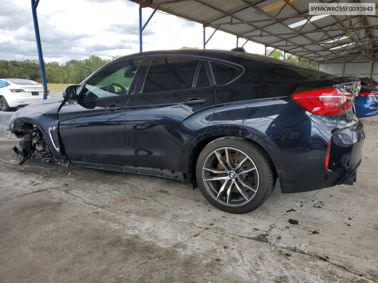 5YMKW8C55F0G93843 2015 BMW X6 M