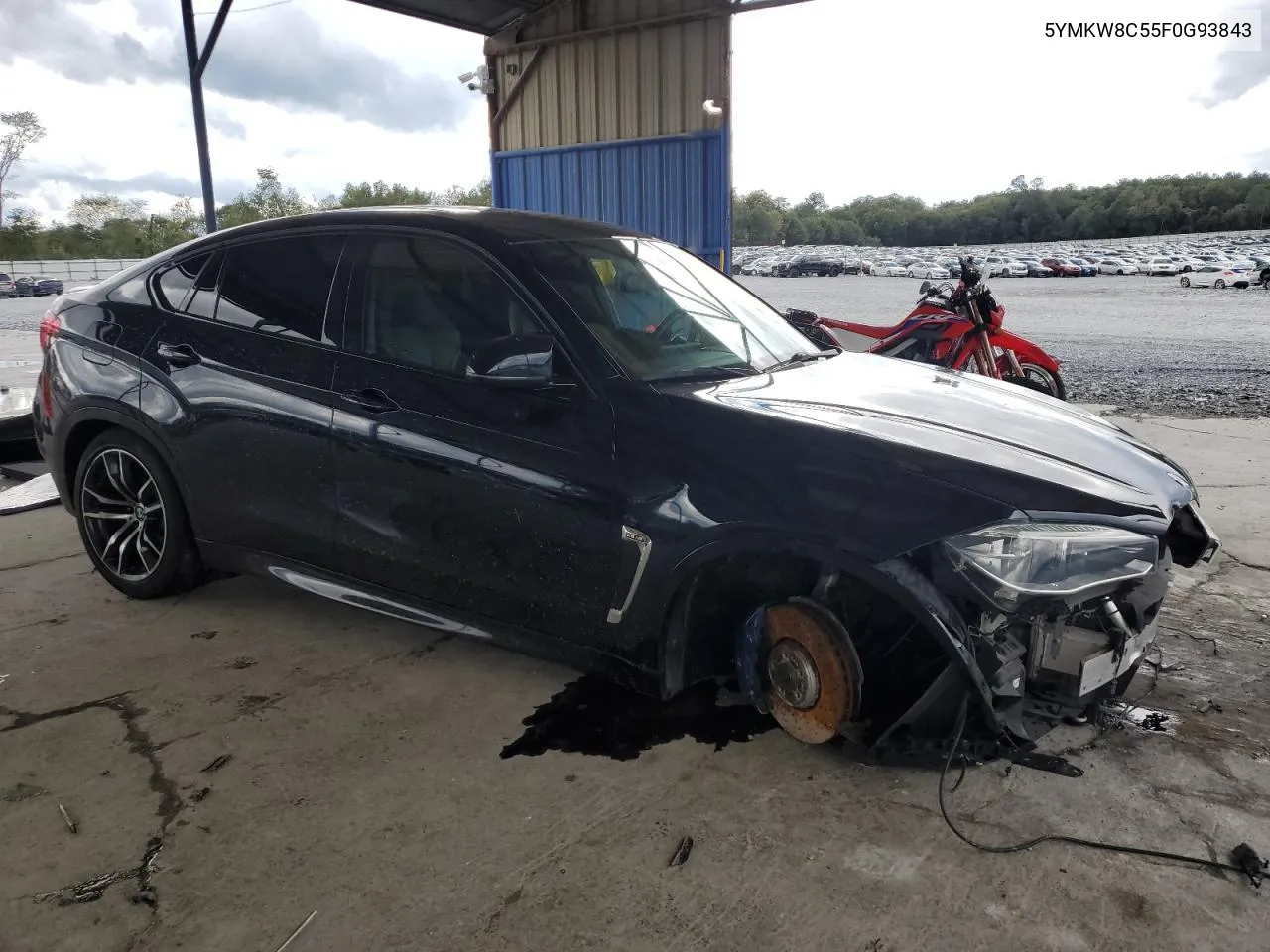 5YMKW8C55F0G93843 2015 BMW X6 M