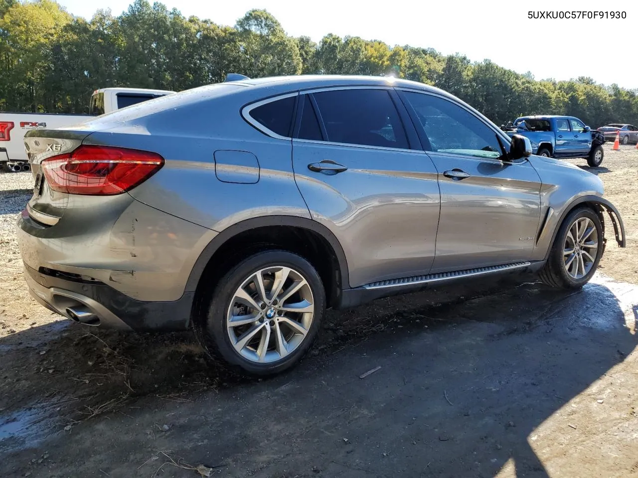 2015 BMW X6 Sdrive35I VIN: 5UXKU0C57F0F91930 Lot: 75622864