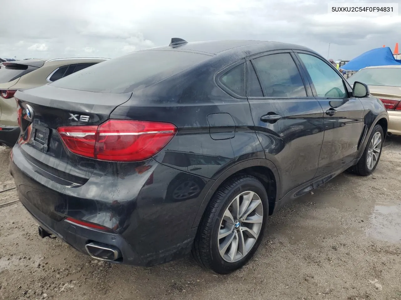 2015 BMW X6 xDrive35I VIN: 5UXKU2C54F0F94831 Lot: 76752234