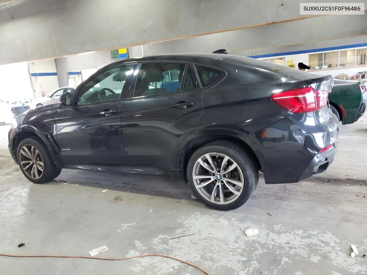 2015 BMW X6 xDrive35I VIN: 5UXKU2C51F0F96486 Lot: 79711384