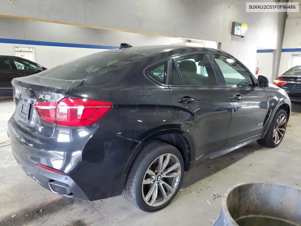 2015 BMW X6 xDrive35I VIN: 5UXKU2C51F0F96486 Lot: 79711384