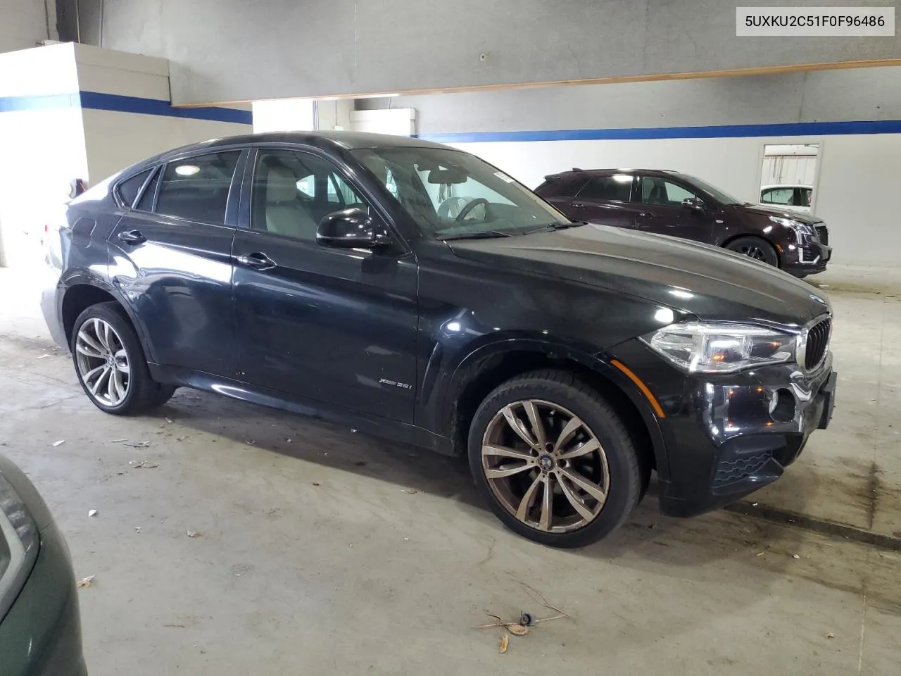 2015 BMW X6 xDrive35I VIN: 5UXKU2C51F0F96486 Lot: 79711384